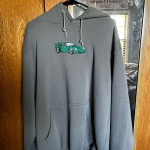 993 Porsche GT2 Embroidered Hoodie